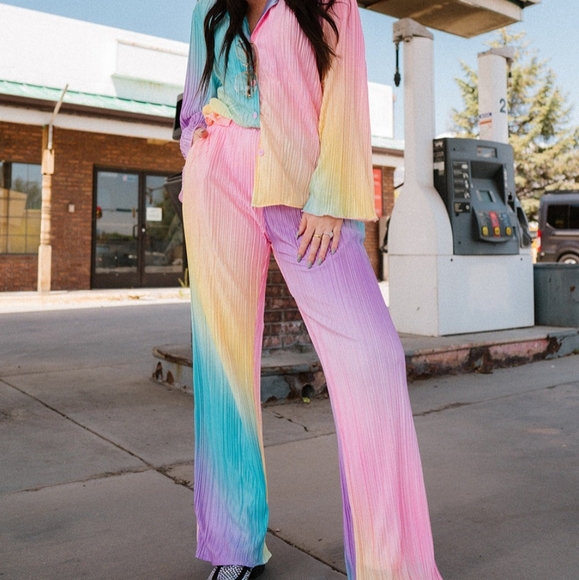 Dressed in LALA Pants - Dressed in LaLa Rainbow Daydream Set